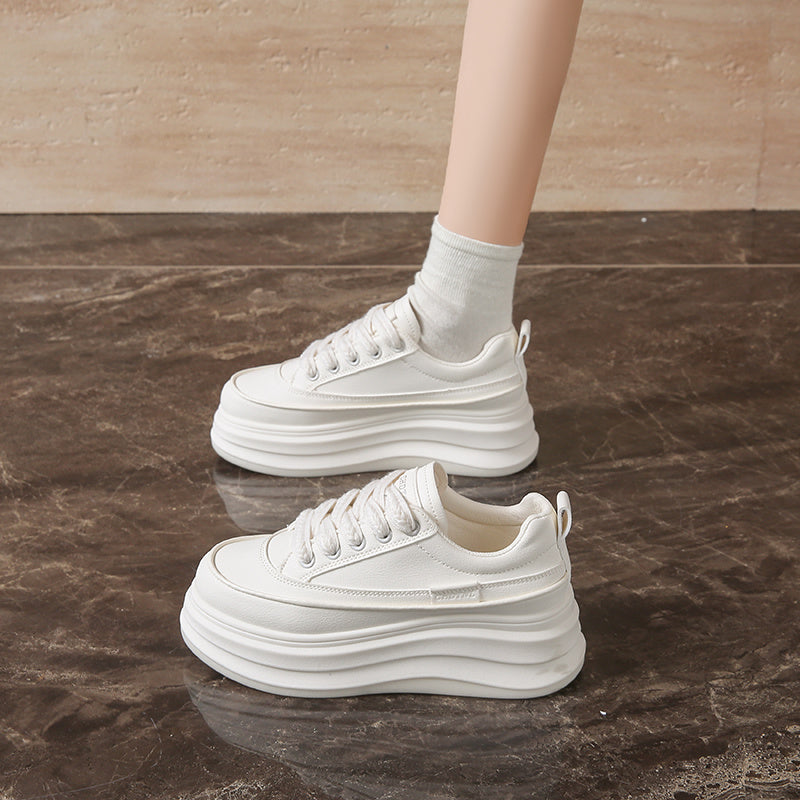 New Trendy Casual Shoes with a Thick Sole, Suitable for Both Men And Women, Featuring Slip-Resistant And Wear-Resistant Qualities, Perfect for Sports And Running., Women Shoes, Sneakers