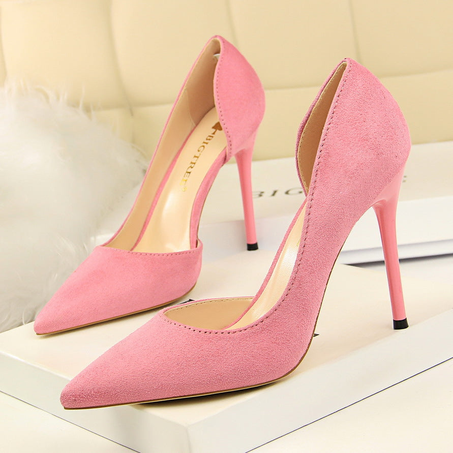 Elegant Womens Dress Heels 2026 Fall Shoes Pointed Toe Stiletto Party Pumps, Women Shoes