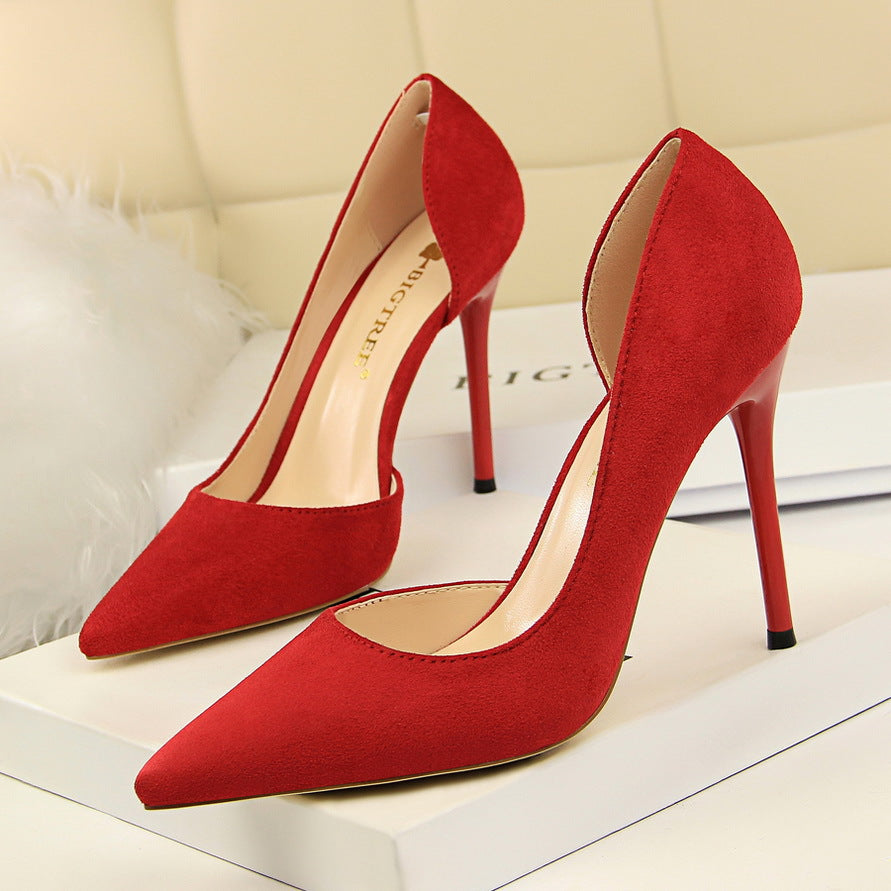 Elegant Womens Dress Heels 2026 Fall Shoes Pointed Toe Stiletto Party Pumps, Women Shoes