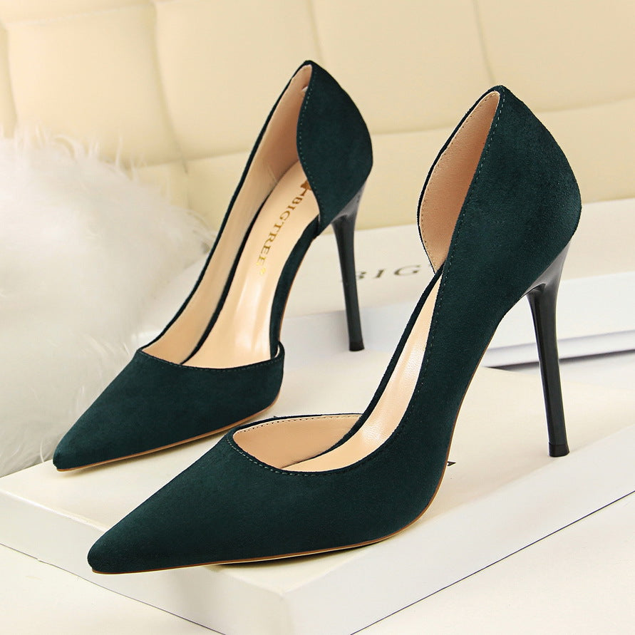 Elegant Womens Dress Heels 2026 Fall Shoes Pointed Toe Stiletto Party Pumps, Women Shoes