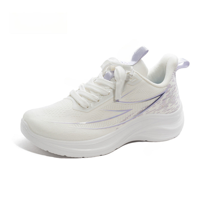 New Women Sneakers Color-blocked Fashion Versatile Comfortable Casual Shoes, High Aesthetic Korean Style Womens Shoes S, Women Shoes