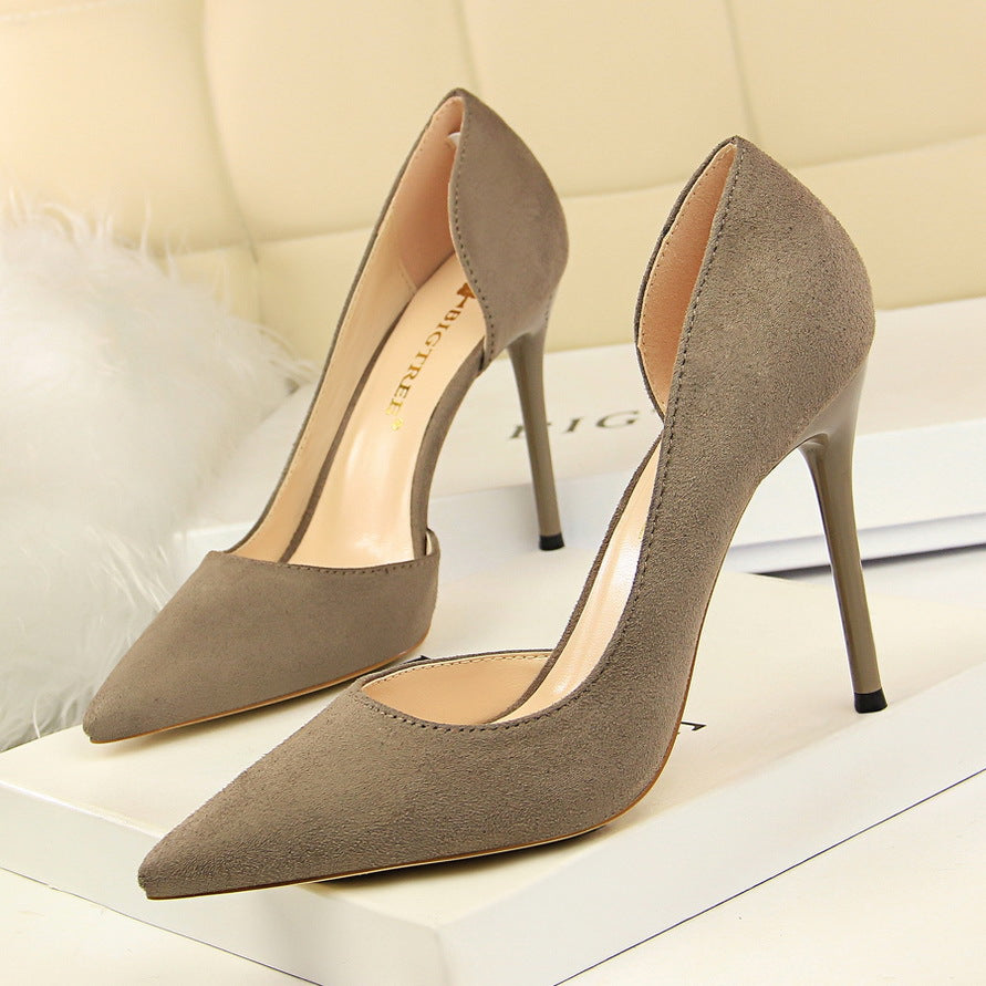 Elegant Womens Dress Heels 2026 Fall Shoes Pointed Toe Stiletto Party Pumps, Women Shoes