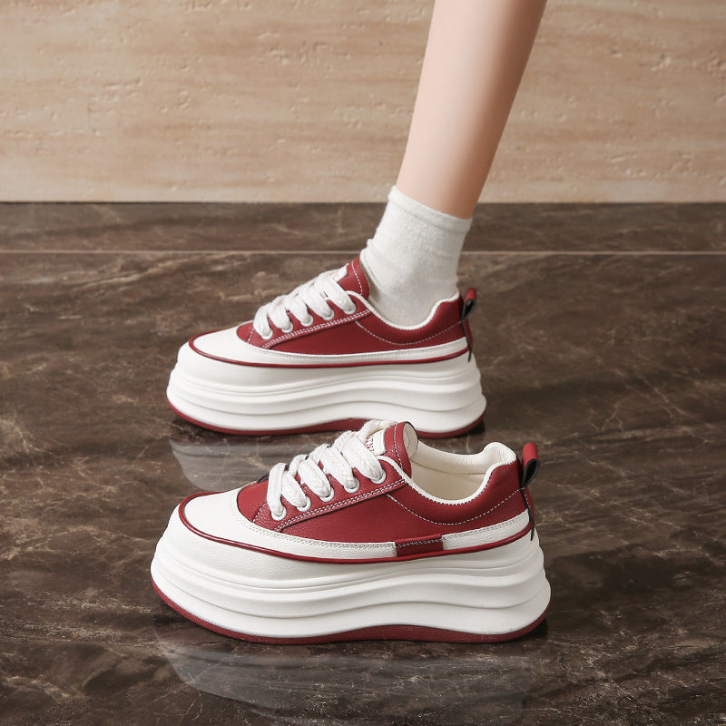 New Trendy Casual Shoes with a Thick Sole, Suitable for Both Men And Women, Featuring Slip-Resistant And Wear-Resistant Qualities, Perfect for Sports And Running., Women Shoes, Sneakers